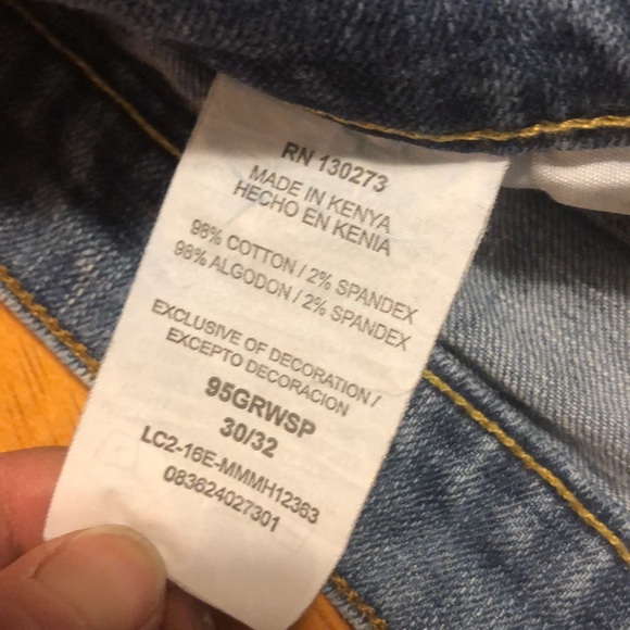 Vintage wrangler jean shorts handcut - Picture 9 of 9